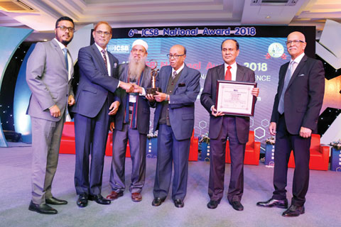 6th ICSB National Award for Corporate Governance Excellence, 2018