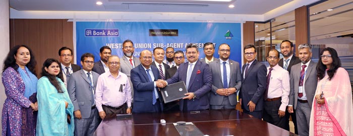 Bank Asia Signed Agreement with BDBL for Widening Foreign Remittance Services