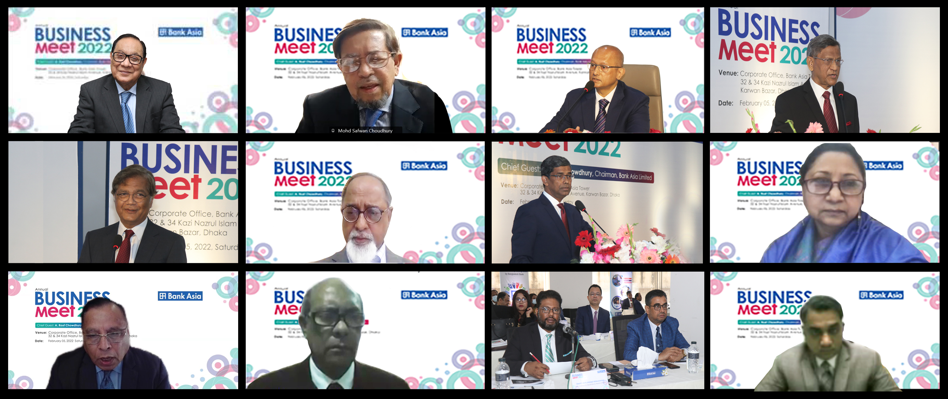 Bank Asia Held Annual Business Meet 2022