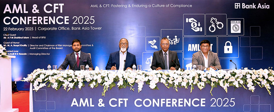 Bank Asia Organizes AML & CFT Conference 2025