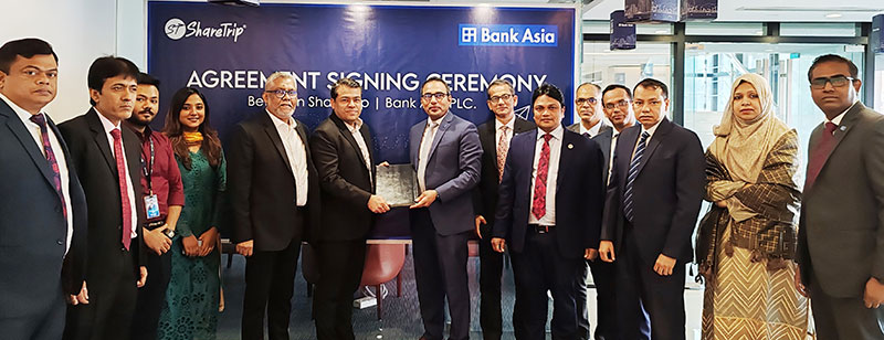 Bank Asia Signs Agreement with ShareTrip Limited