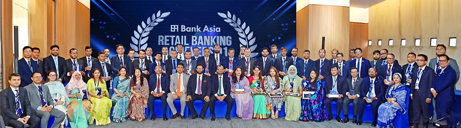 Bank Asia Awards Employees for Outstanding Performance in Retail Banking Business