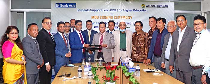 Bank Asia Signed an Agreement with Southeast University regarding “Student Support Loan”