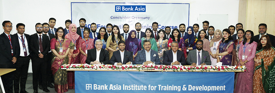 Bank Asia Holds Certificate Awarding Ceremony of 60th Foundation Training Course
