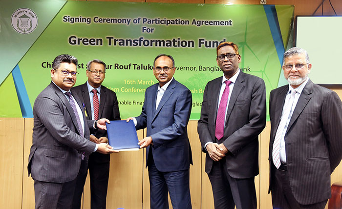 Bank Asia Signs Deal with Bangladesh Bank under Tk 5000 Crore Refinance for Green Transformation